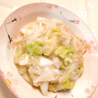 【おかず】白菜とツナの中華煮